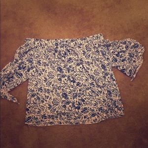 over the shoulder blouse